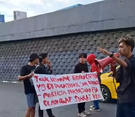 Demo di Kejati Sulsel, Mahasiswa Tuntut Penyelidikan Kelompok P3A Ilegal di Takalar