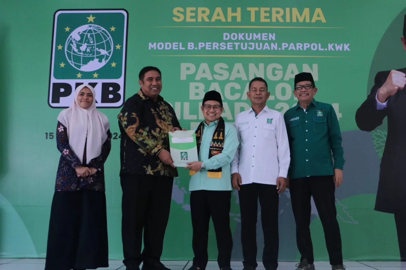 Resmi Dapat Dukungan dari PKB untuk Maju di Pilkada Maros, Pasangan Chaidir Syam &#8211; Suhartina Bohari 