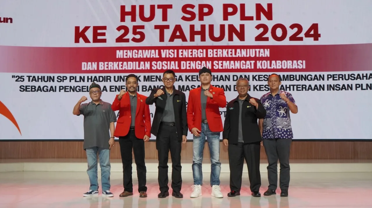 HUT ke-25 Serikat Pekerja PLN, Jaga Keutuhan dan Kesinambungan Energi Bangsa dengan Semangat Kolaborasi