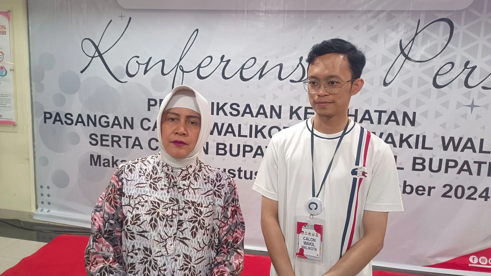 Indira Yusuf Ismail Rileks Jalani Tes Kesehatan di RS Unhas