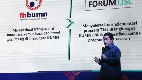 5 Tahun Erick Thohir Pimpin BUMN, PLN IP UBP Tello Sukses Kembangkan Program CSR