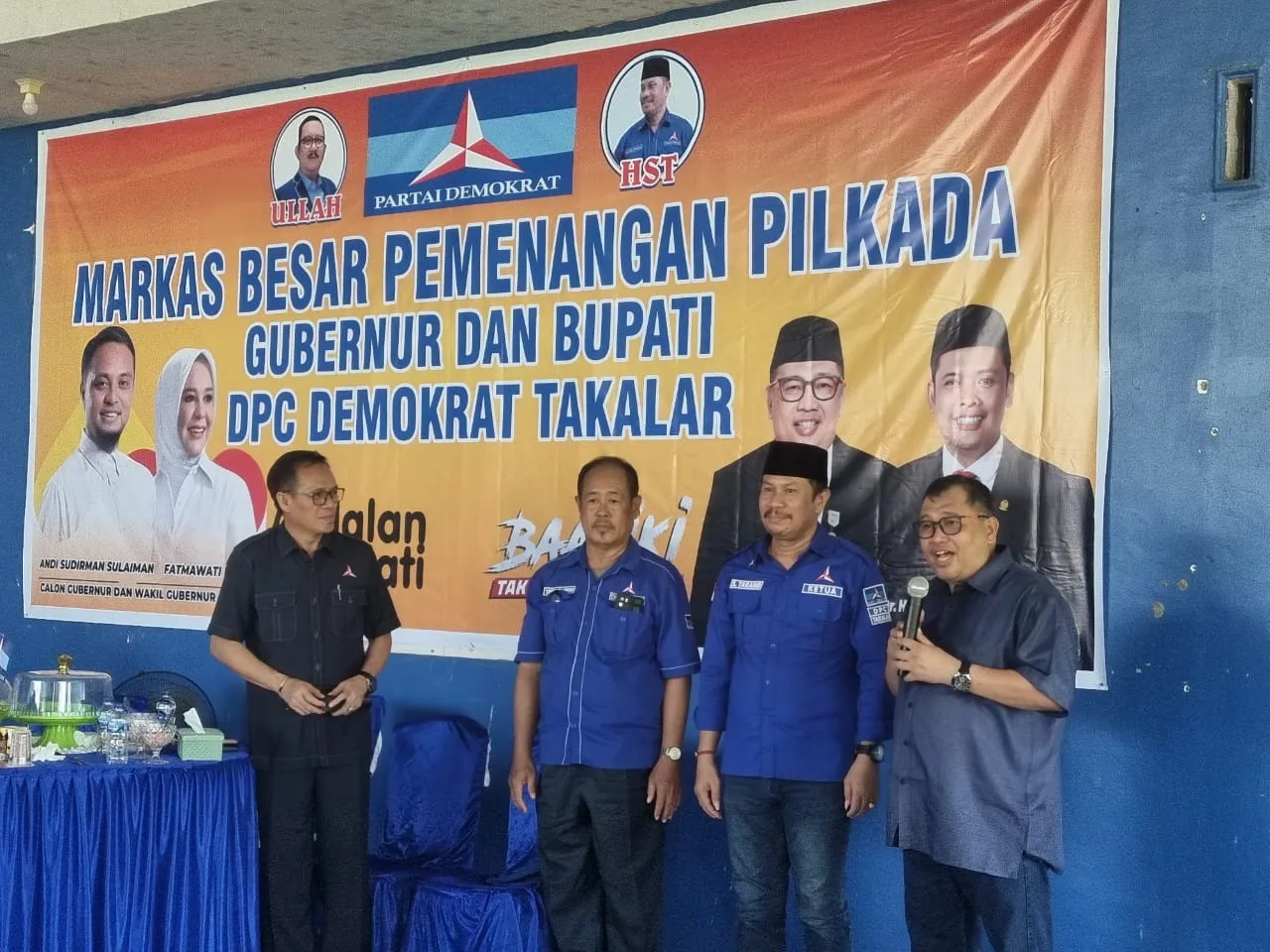 Pengurus Partai Demokrat Takalar Bersatu Dukung Daeng Manye dan Hengky Yasin