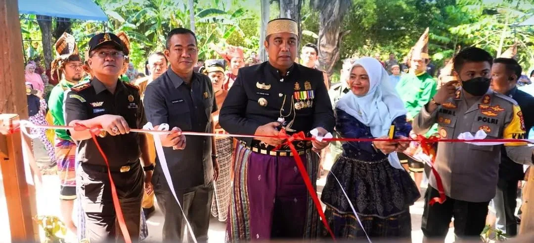 Simbol Penting Budaya dan Sejarah di Kabupaten Maros, Bupati Chaidir Syam Resmikan Saoraja Karaeng Loe Tumanur