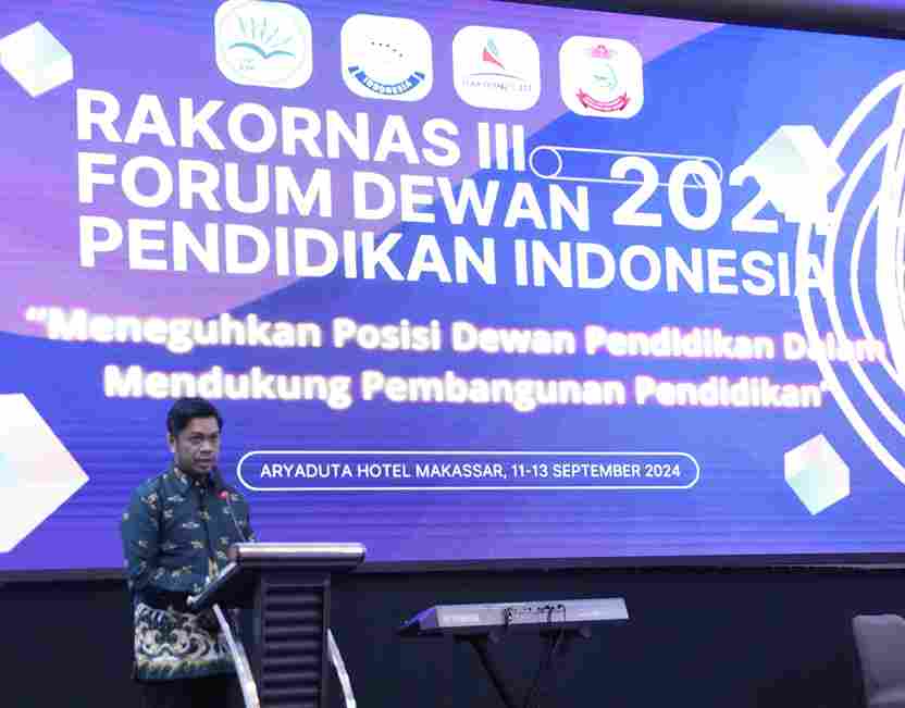 Rakornas ke-III Forum Dewan Pendidikan Indonesia Digelar 3 Hari di Makassar