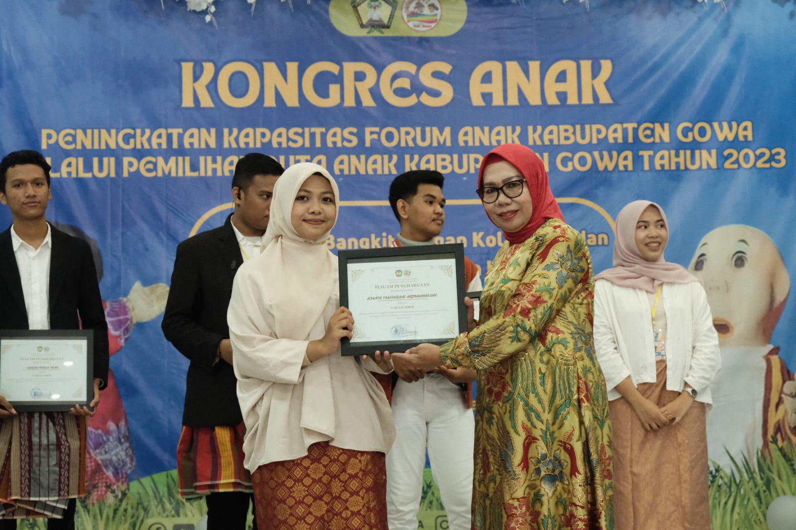 Pemilihan Duta Anak 2023 di Gowa, Kamsina: Wahana Anak Unjuk Prestasi dan Kreativitas