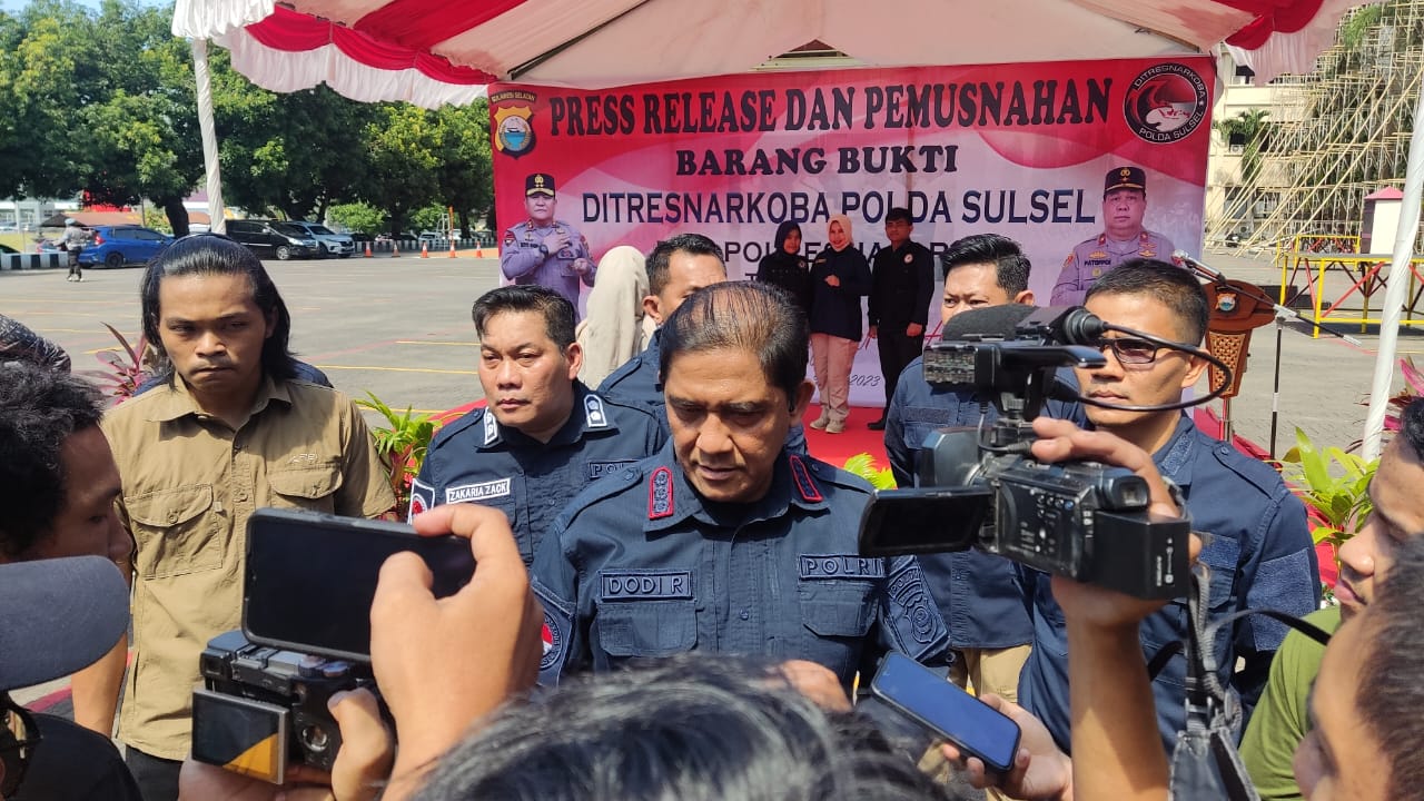 Polisi Temukan Bunker Narkoba di Kampus Ternama Makassar