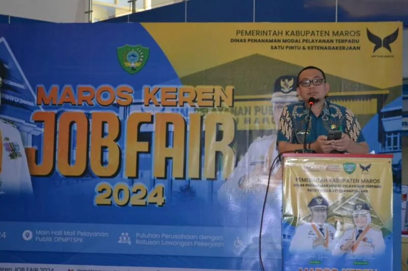 Maros Keren Job Fair Resmi Dibuka