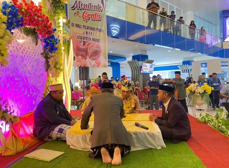 Program Nikah Gratis Bakal Mengisi Rangkaian HUT Maros, Pemkab Targetkan 50 Pasangan